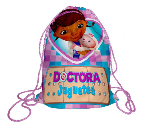 50 Morralito Dulcero Bolo Fiesta Infantil Doctora Juguetes