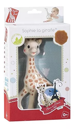  La jirafa de Vulli Sophie, Caja marrón, 10, Marrón/Blanco :  Bebés