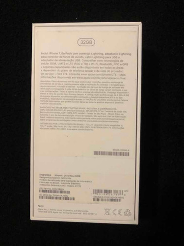 I Phone 7 Ouro Rosa 32gb Perfeito Estado