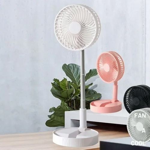 Ventilador Plegable Recargable Usb Extendible