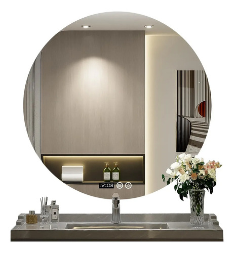 Espejo Led Baño Touch 3 Modo Con Función Antivaho 60*60cm