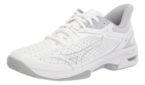 Mizuno Tenis Para Mujer Blanco-plateado 8.5