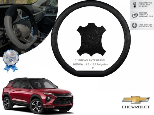 Cubrevolante Negro Piel Tipo Forma D Chato Trailblazer 2023