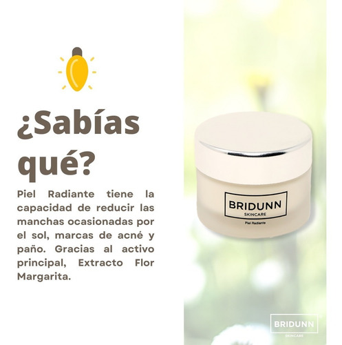 Crema Despigmentante Quita Manchas Y Paño Bridunn Skincare