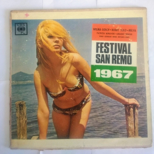 Festival De San Remo 1967 Wilma Goich Bobby Solo Vinilo