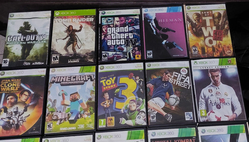 Xbox 360 + 20 Juegos (Usado)