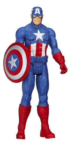 Figura Capitán América Marvel Avengers Titan Hero Series