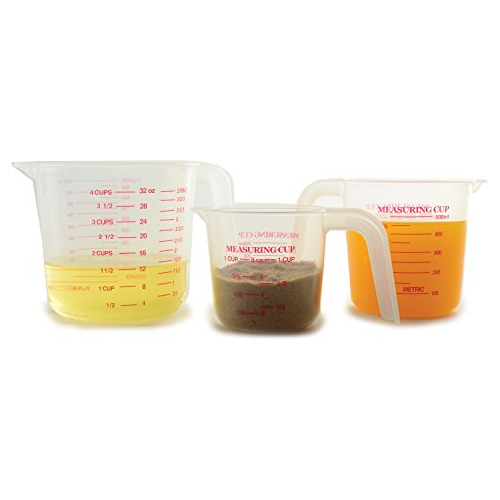 Taza Medidora De Plástico Capacidad De 4 Tazas
