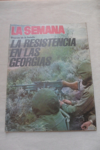 Revista La Semana Malvinas 1982 Resistencia De Las Georgias