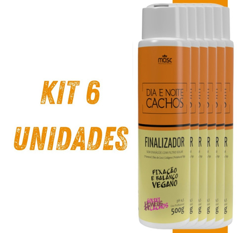 Ativador Kit 6 Finalizador De Cachos Beleza Natural