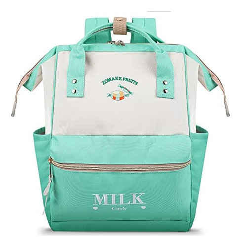 Mochila Escolar Kawaii  Para Laptop Zomake (candy)