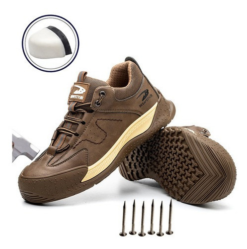 Tenis Industriales Hombre Seguridad Trabajo Casquillo Jb676