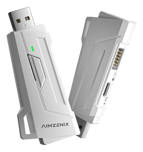 Adaptador De Teclado Y Mouse Aimzenix Para Pc, Adaptador Con