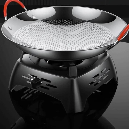 Sartén De Cocina De Acero Inoxidable 10 Pulgadas Con Tapa