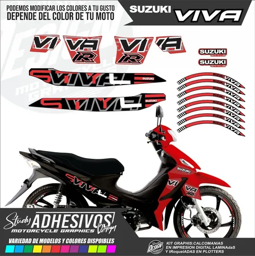 Calcomanias Suzuki Viva R Tipo Originales