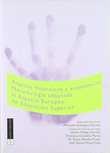Analisis Financiero Y Economico: Metodologia Adaptada Al ...