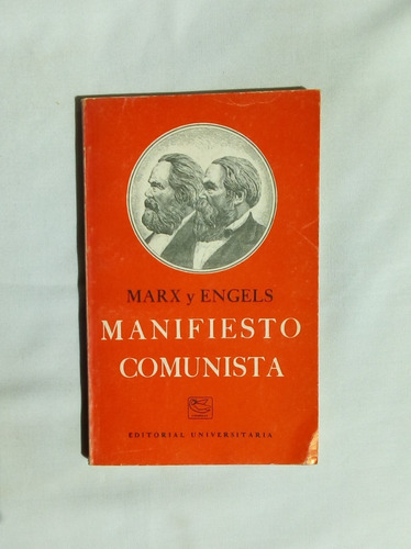 Manifiesto Comunista.            C. Marx Y F. Engels. (rojo)