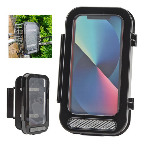 Soporte Porta Celular Para Moto Bicicleta Impermeable 360o