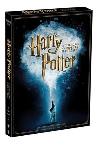 Box Dvd Harry Potter  A Coleção Completa (8 Discos)