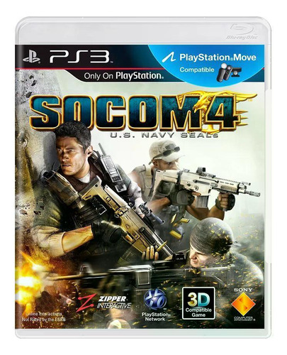 Jogo Seminovo Socom 4 U.s. Navy Seals Ps3 (Recondicionado)