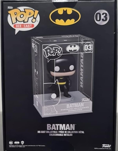 Pop! Die-cast Héroes #03: Batman Funko Shop