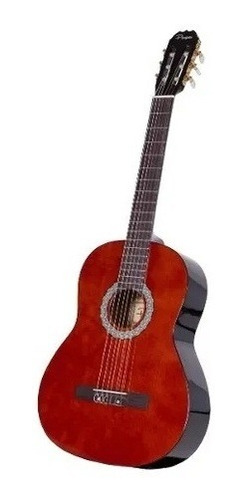Combo Guitarra Clásica Criolla Parquer Funda Púa Oferta