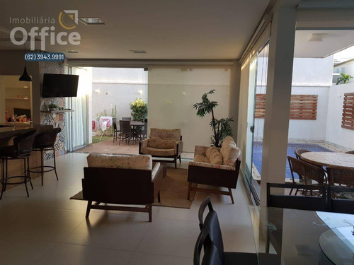Imagem 2 de 11 de Casa À Venda, 377 M² Por R$ 1.700.000,00 - Condomínio Vale Dos Pássaros - Anápolis/go - Ca0339