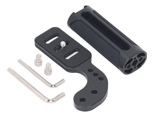 Camera Side Handle Grip Universal Cold Shoe Mount, Ergonômic