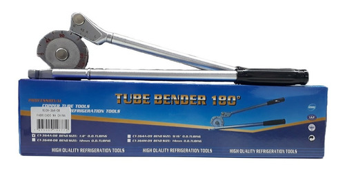 Imagen 2 de 2 de Dobladora De Tubo Cobre Aluminio Refrigeración 1/2 180°