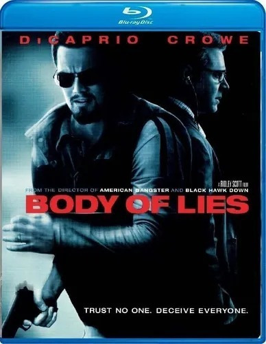 Red De Mentiras, Body Of Lies Blu Ray Año 2008 Nuevo Sellado