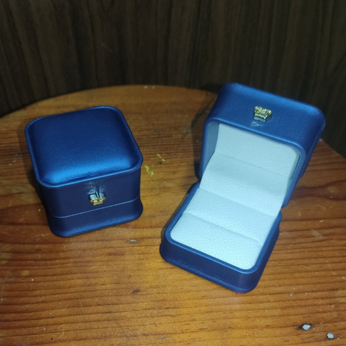 Estuche Caja De Lujo Para Anillo De Boda Compromiso Novia