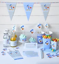 Comprar Kit De Fiesta Pato Donals Para Fiesta Candy Bar Imprimible