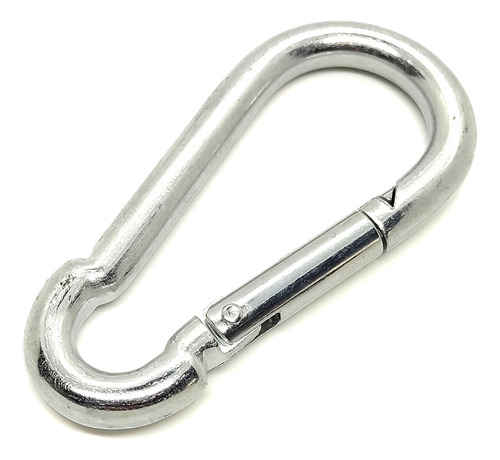 Kit 20 Mosquetão Gancho Aço 8cm P/ Aparelho Academia Atacado