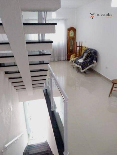 Sobrado Com 2 Dormitórios À Venda, 102 M² Por R$ 490.000,00 - Utinga - Santo André/sp - So0991