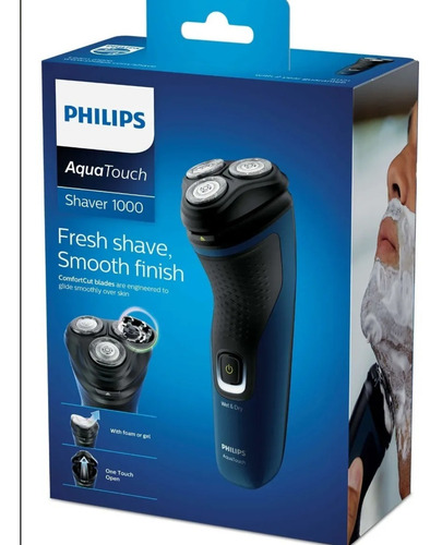 Pack Afeitadora Philips Aquatouch 1000 S1121 + Travel Bag.