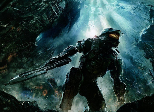 Posters Videojuegos 10 Piezas Halo, Gears, Fornite, Envío Gr