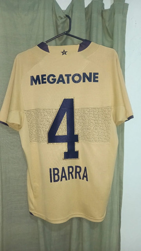 Camiseta Boca Dorada #4 Ibarra 