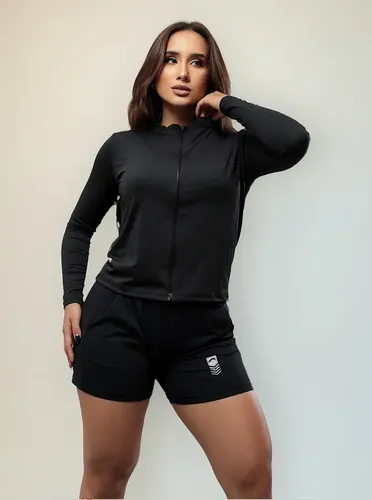 Jaqueta Alta Performance Leve Proteção Uv Treino Academia - R$ 30,9