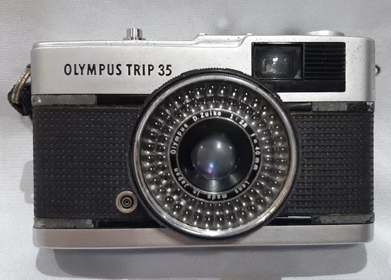 Antiga Camera Olympus Trip 35 Anos 70 *** Para Revisão***