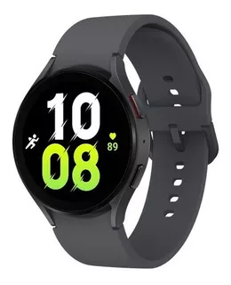 Reloj Samsung Galaxy Smartwatch5 Bt Watch, Bluetooth, 40 mm, correa de grafito, color grafito, color blanco, bisel