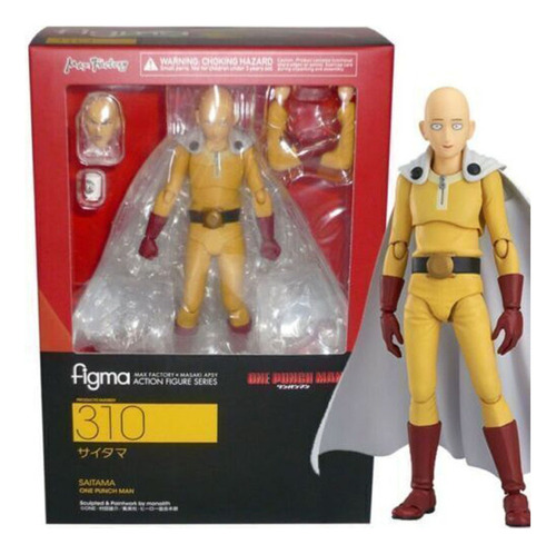 Figma 310 One Punch Man Saitama Acción Figura Modelo Juguete