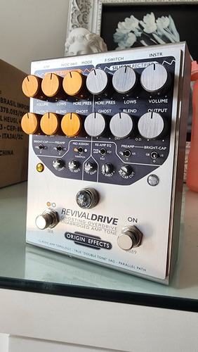 Pedal Origin Effects Revival Drive Overdrive Guitarra