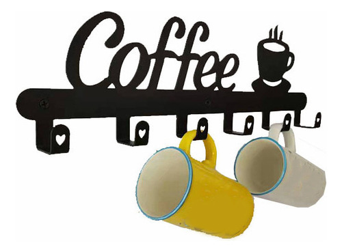 Soporte Para Tazas De Café, Letrero Decorativo Para Bar De C