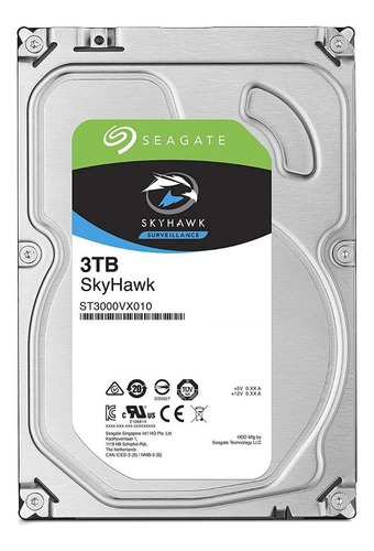 interno Seagate SkyHawk ST3000VX010 3TB