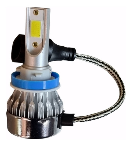 Imagen 4 de 7 de Juego 2 Faros Aux Peugeot 307 207 208 Con Led Y Fichas