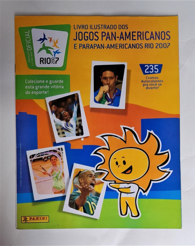 Album Figurinhas Jogos Pan-americanos Rio 2007  Completo