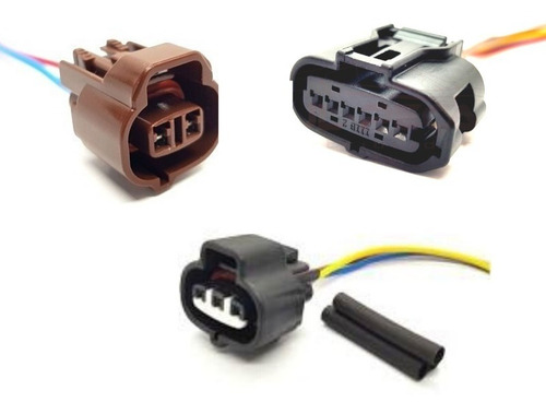3x Conector Válvula Atuador Turbina Hilux 3.0 E Plug Map