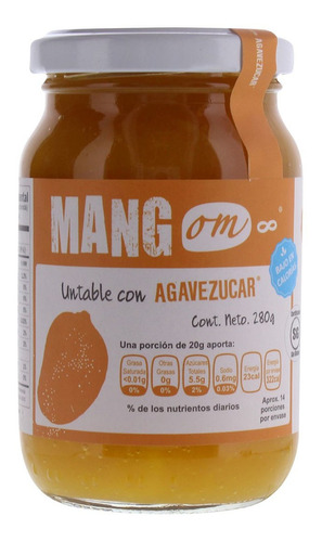 Mermelada Om8 Untable De Mango 284g