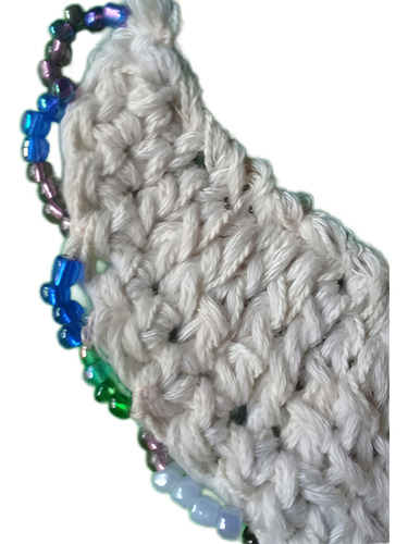 Gargantilla Collar Paloma O Aguila Artesanal Crochet Algodon