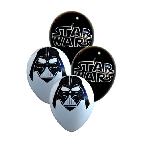 10 Globos Star Wars 12 Pulgadas Latex